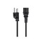 Monoprice Power Cord - NEMA 5-15P to IEC 60320 C13_ 18AWG_ 10A/1250W_ 3-Prong_ B 24197 - alternate 3